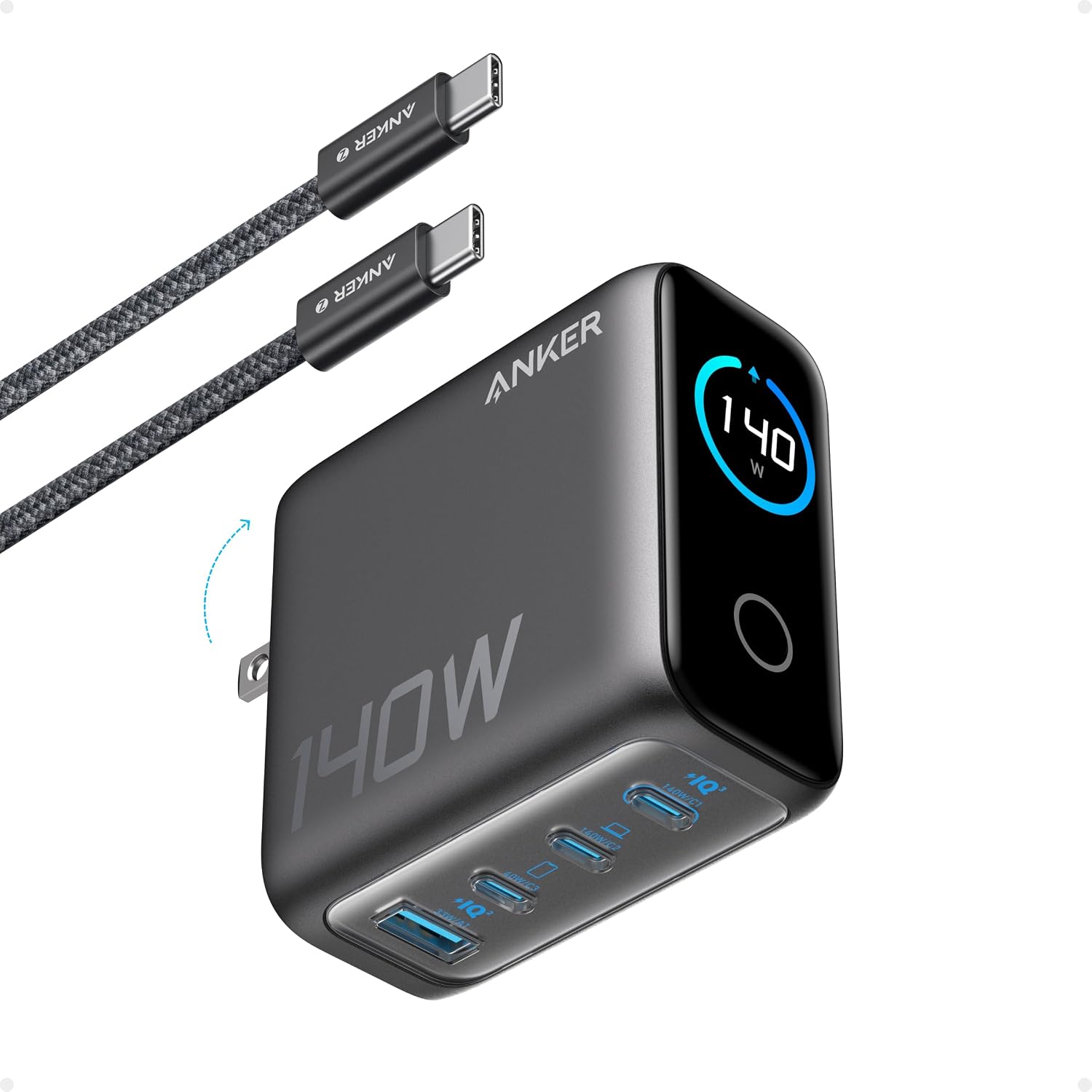 Anker 140W 4-Port GaN Charger