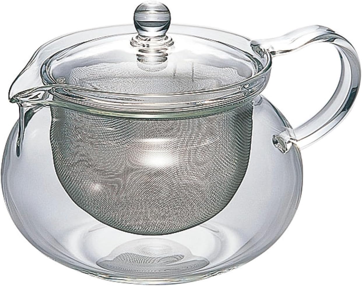 HARIO ChaCha Kyusu Maru Glass Teapot — 700 ml