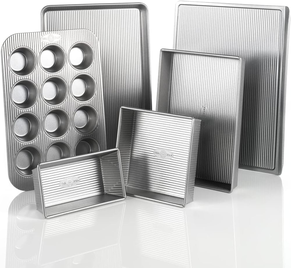 USA Pan 6-Piece Bakeware Set